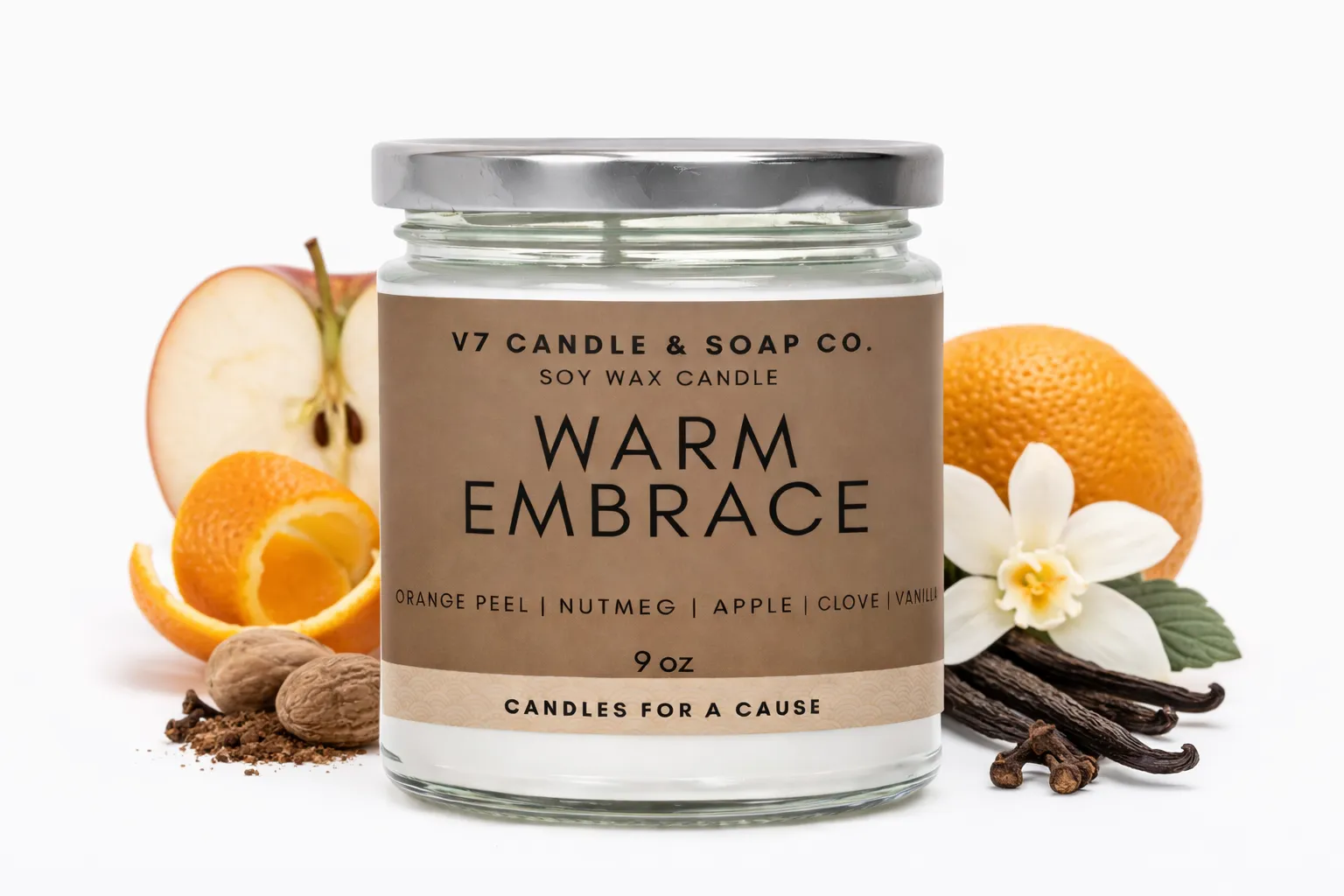 candles from V7 Candle and Soap Co.