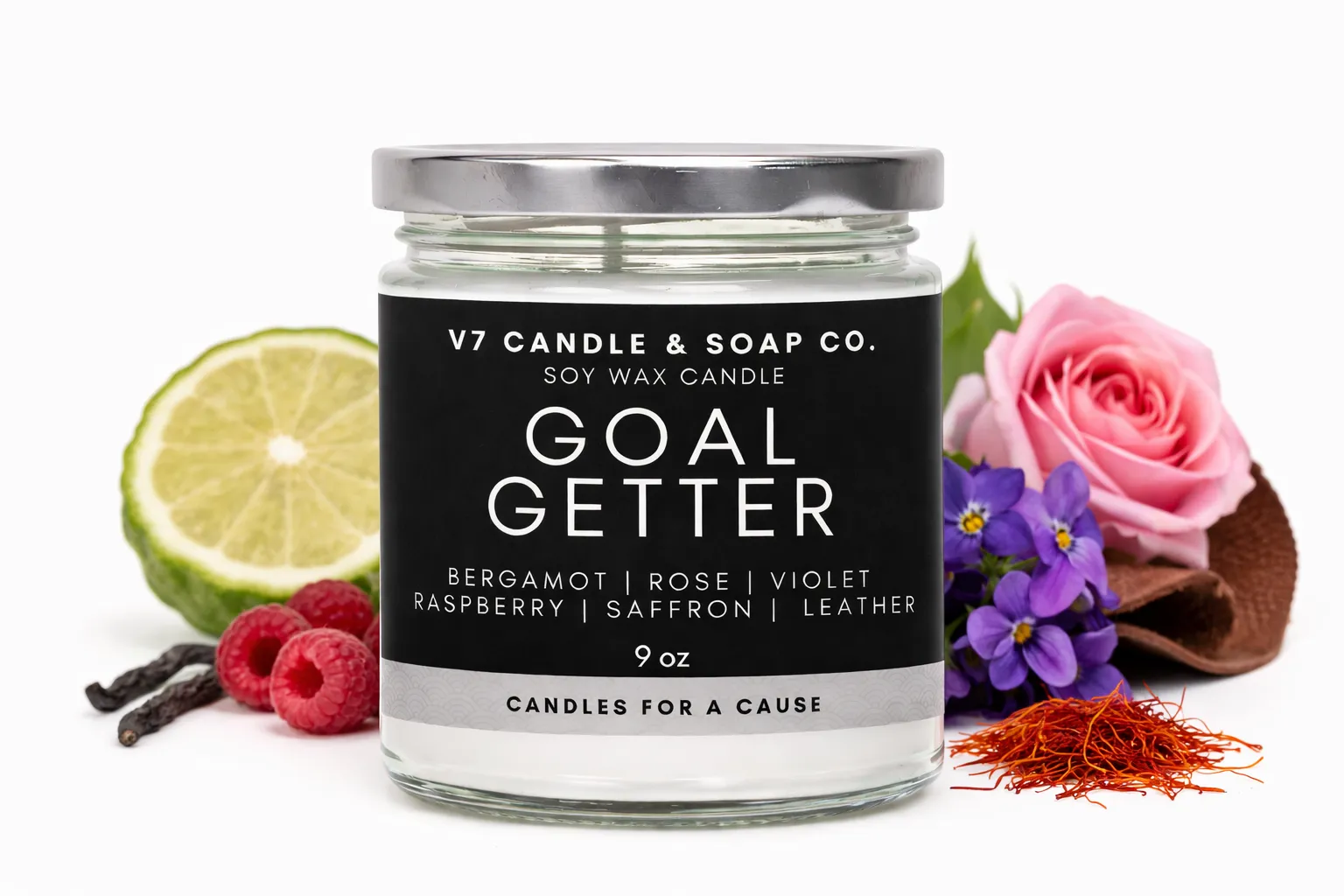 candles from V7 Candle and Soap Co.