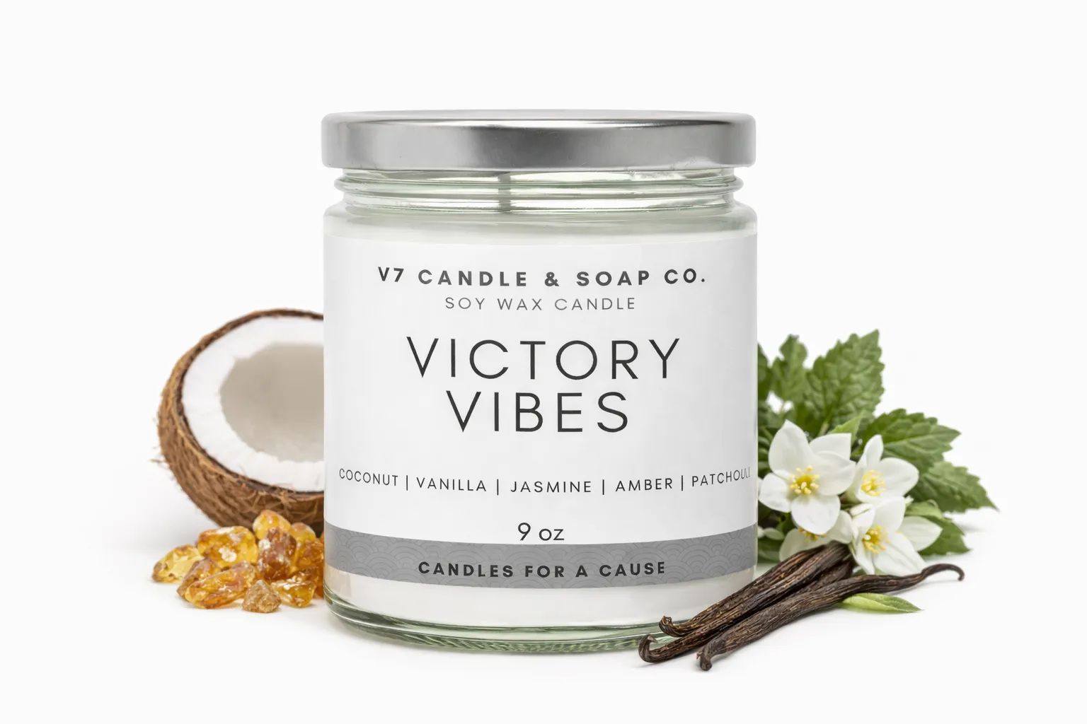 candles from V7 Candle and Soap Co.