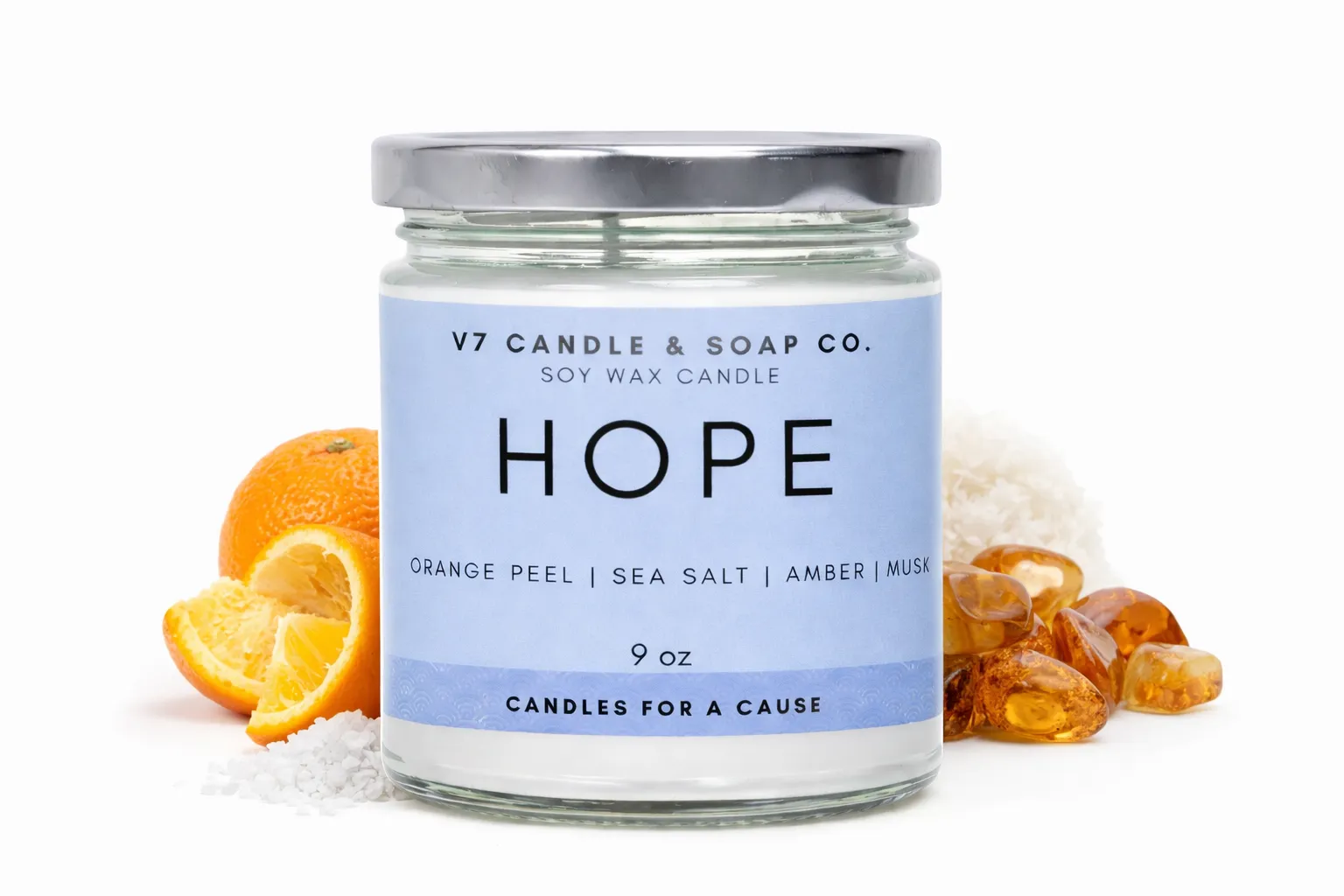 candles from V7 Candle and Soap Co.