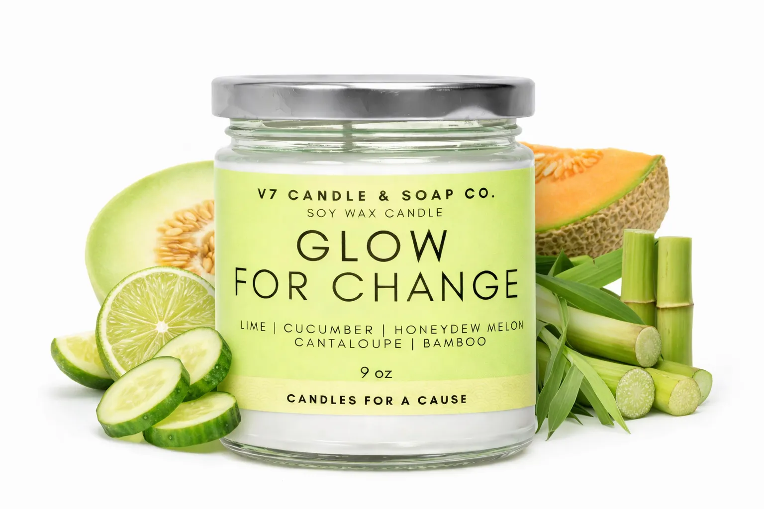 candles from V7 Candle and Soap Co.