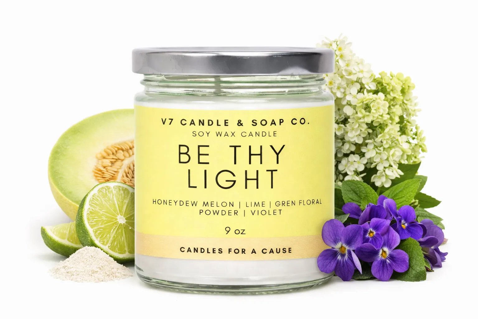 candles from V7 Candle and Soap Co.