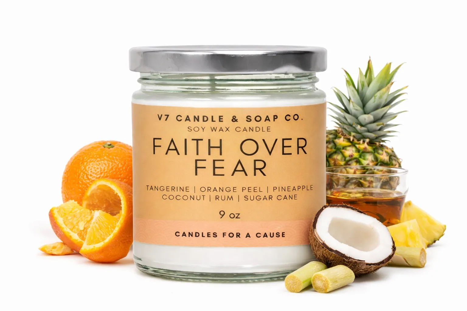 candles from V7 Candle and Soap Co.