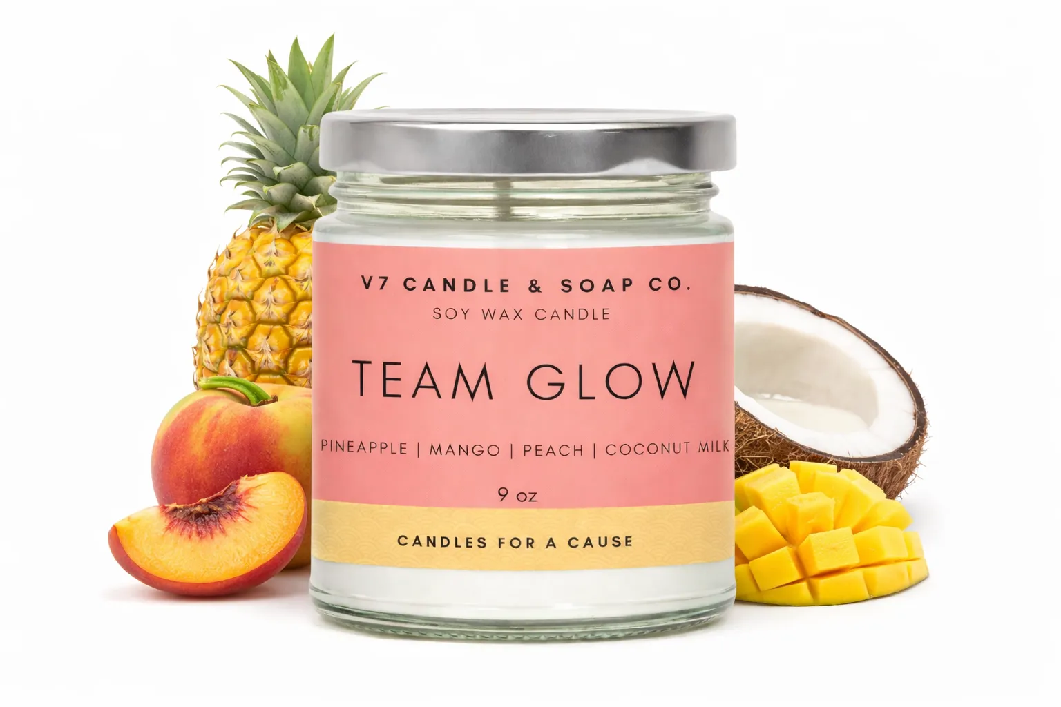 candles from V7 Candle and Soap Co.