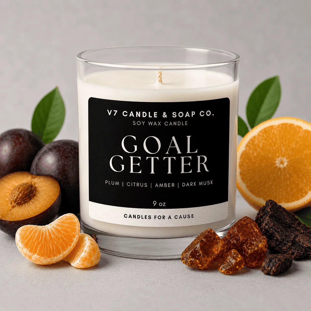 candles from V7 Candle and Soap Co.