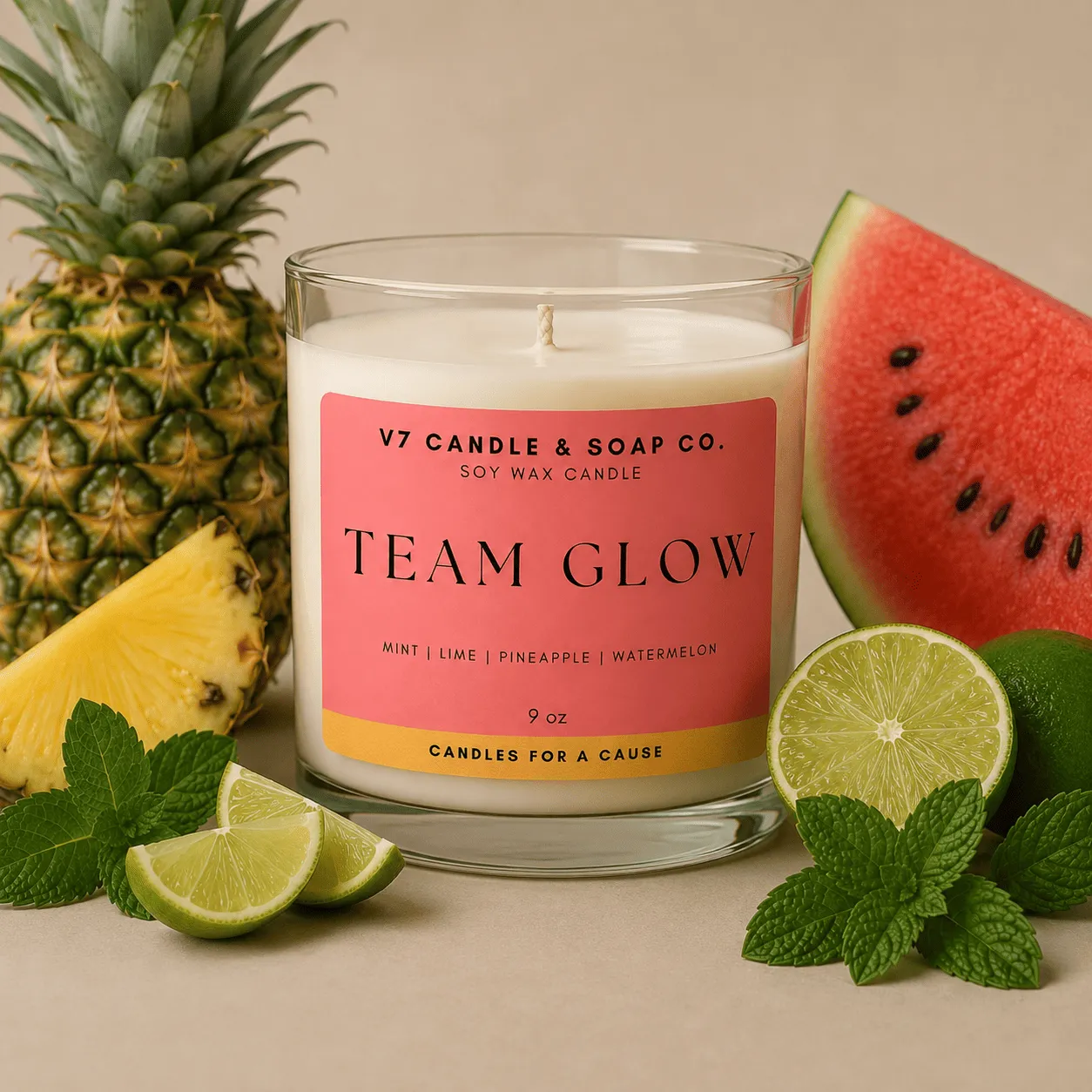 candles from V7 Candle and Soap Co.