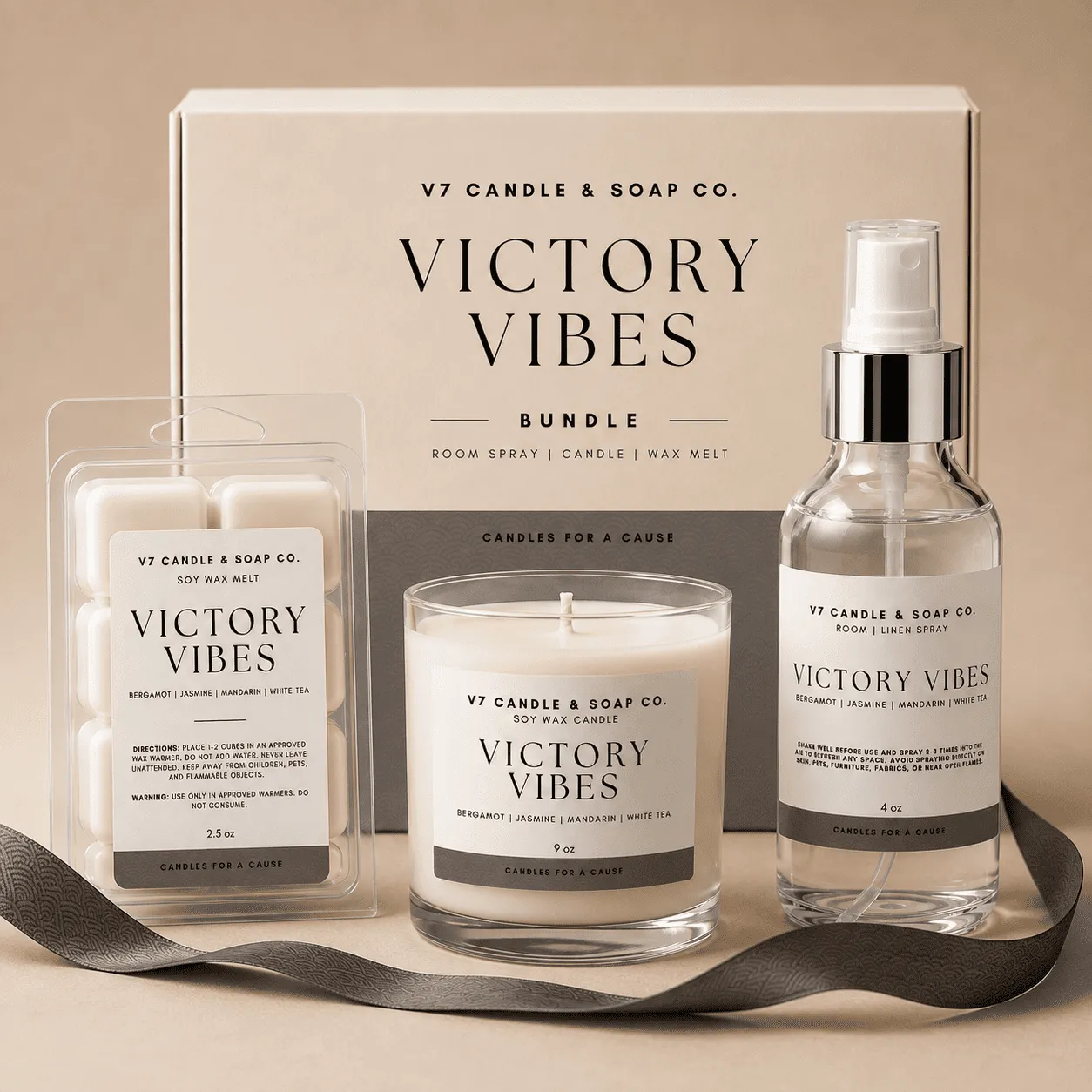 candles from V7 Candle and Soap Co.