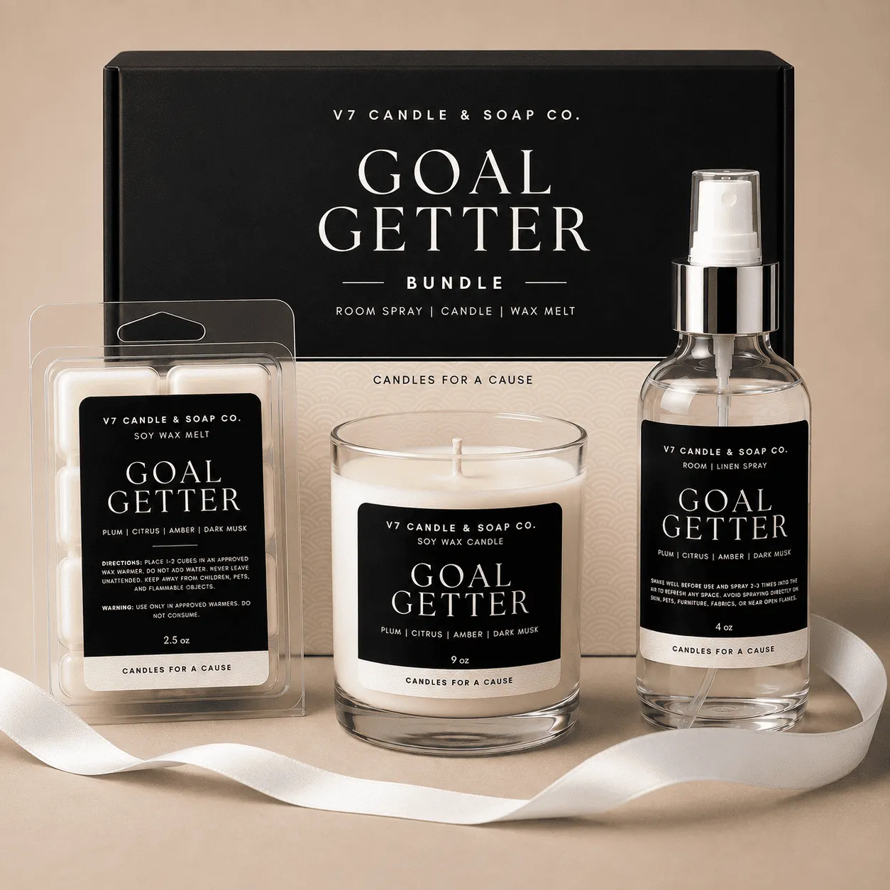 candles from V7 Candle and Soap Co.